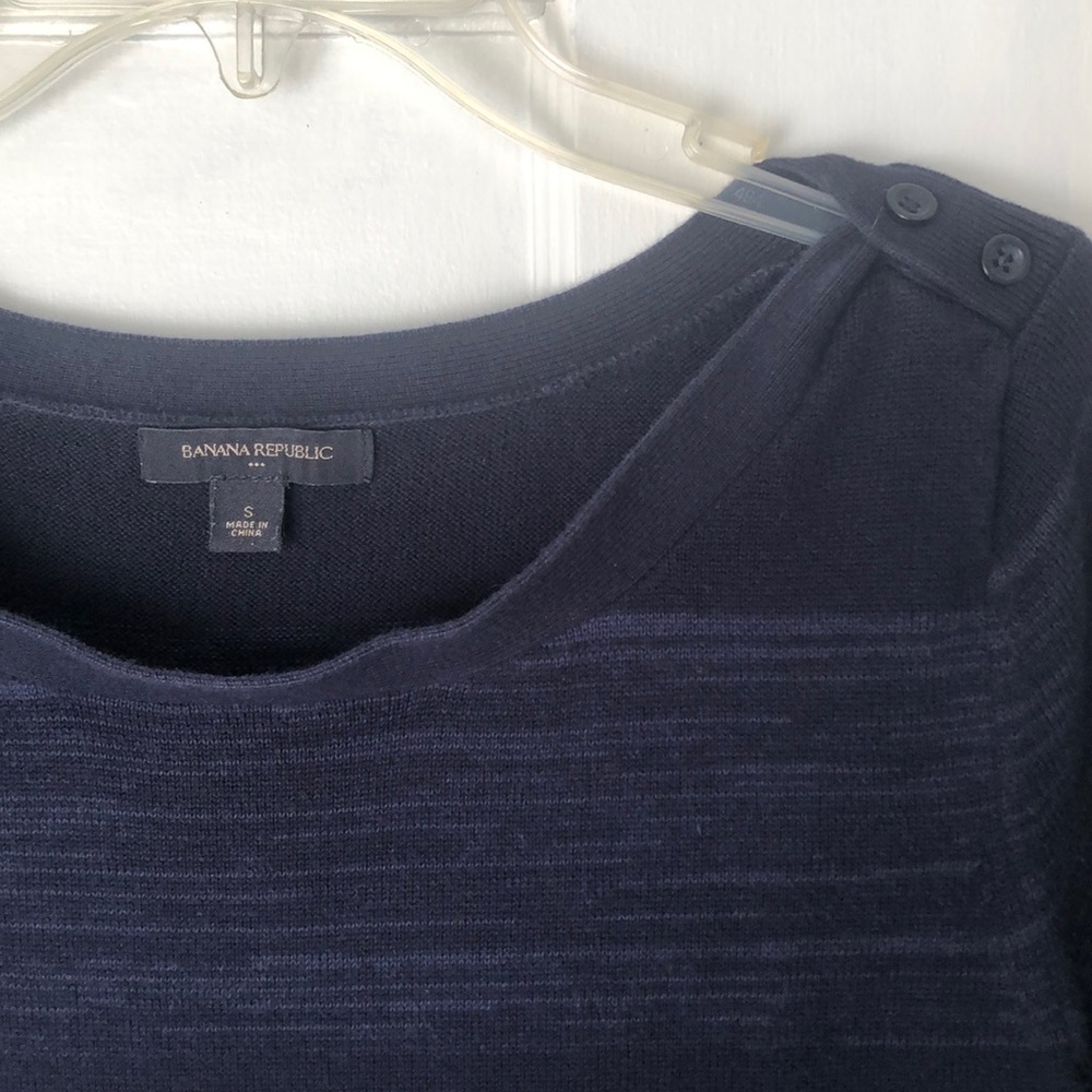 Banana Republic Navy Sheath Dress